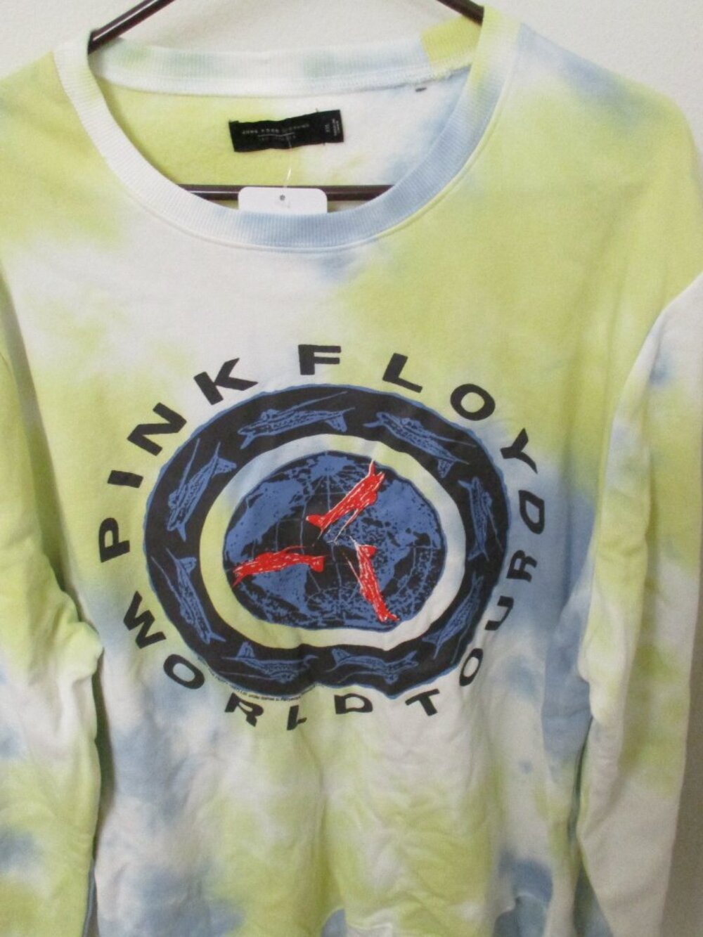 Pink Floyd World Tour Lightweight Pullover/Sweatshirt XXL